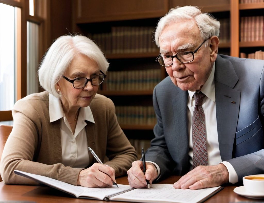 Warren Buffett & Grace Groner
